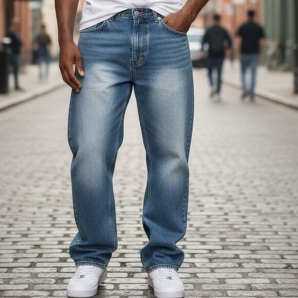 Akademiks Men’s Jeanius Stovepipe Jeans Size 36x33 - Picture 1 of 10